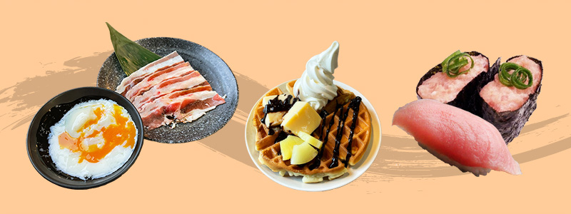 焼肉＆お寿司、デザートも！ 